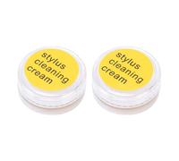 VBESTLIFE Gel Limpiador de Lápiz óptico, Gel de Limpieza de Aguja Reutilizable Antiestático para Tocadiscos, 2 uds.