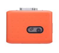 VBESTLIFE Grabadora de Cinta con Reproductor de Casete, Convertidor de MP3 Portátil con USB C y Micrófono Incorporado, Naranja para Conversión de Música