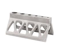 VBESTLIFE Guía Profesional de Perforación de Tubería, Herramienta de Plantilla de Acero Inoxidable 304 con Guía de Precisión para Tuberías de Cilindros y Superficies Redondas