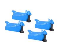VBESTLIFE Guía Protectora de Manguera de Neumáticos para Lavado de Autos Plástico Resistente Al Desgaste Prevención de Atascamientos Evite Enganches 4 Piezas Almacenamiento UV Compacto, Liviano y