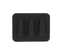 VBESTLIFE Guitar Mute Silencer Silicone Black Guitar Ukelele String Mute Silencer Training Tool Instrumento Accesorio Cuerdas para Guitarras el¡§|ctricas Cuerdas