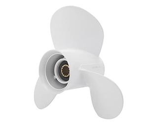 VBESTLIFE Hélices de Motor de Barco, Marina 11-1/8 X 13-G 69W-45945-00-EL Hélice de Aleación de Aluminio para Motor de Barco para Motor Fuera de Borda