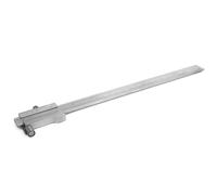 VBESTLIFE Herramienta de Medición Métrica y en Pulgadas de Acero Inoxidable Resistente Al Desgaste para Mecanizado de Precisión de 0-200 Mm (0-200MM)