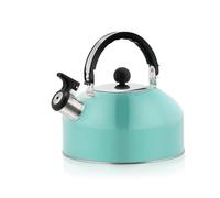 VBESTLIFE Hervidor con Silbido de Acero Inoxidable, Hervidor de té para Acampar de 3L, Botella de Agua Ligera para Estufa, Ebullición Rápida para Acampar y Hacer Senderismo (#5)