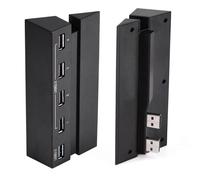 VBESTLIFE Hub USB para, Hub USB 2.0 y 3.0 de Alta Velocidad de 5 Puertos Adaptador de Controlador de Consola de Juegos para