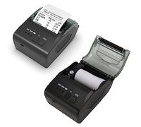 VBESTLIFE Impresora de Etiquetas Térmicas, Impresora de Recibos Bluetooth de 58 Mm Impresora de Etiquetas de Envío POS Portátil Carga USB, para Pequeñas Empresas, Códigos de Barras,