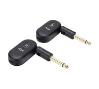 VBESTLIFE Inalámbrico de Guitarra, Transmisor y Receptor de 2,4 GHz con Latencia Inferior a 4 Ms, 10 H, Plug and Play para Guitarra Eléctrica, bajo, Violín, Teclado