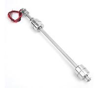 VBESTLIFE Interruptor de Flotador de Doble Bola de Acero Inoxidable, Controlador de Nivel de Agua con Rango de 10mm para Acuario de Piscina de Sumidero de Tanque, Interruptor de Lengüeta Doble