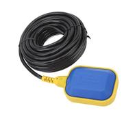 VBESTLIFE Interruptor Flotante, Controlador de Nivel de Agua con Cable de 10M, Flotador de Bomba Sumergible Automática para Tanque de Piscina, Sellado de Polipropileno, Regulador de Nivel de Líquido