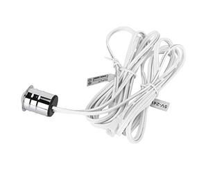 VBESTLIFE Interruptor Inductivo de Cuerpo Infrarrojo Control Sensible para Tira de Luz Suave LED, Luz de Armario, de Gabinete Carcasa de Aleación de Aluminio de 5V-24V para Hogar Inteligente