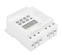 VBESTLIFE Interruptor Temporizador Trifásico, Temporizador Programable Semanal Digital de 380 V, 17 Configuraciones de Encendido y Apagado, Controlador de Tiempo Inteligente para Calentador de Agua