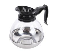 VBESTLIFE Jarra de café, Jarra de café Comercial con Filtro de Goteo de Aislamiento y Calefacción Multifuncional de 1600 Ml para Oficina en Casa