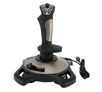 VBESTLIFE Joystick de Vuelo para PC, de Control de Vuelo con Función de Vibración y Controles de Acelerador, Palanca de Vuelo con Cable USB para PC para 7 8 10 11