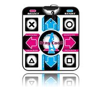 Vbestlife Juego de Baile, Antideslizante, Resistente a la Abrasión, con Almohadilla de Baile, Dance Pad, con USB para PC