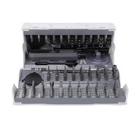 VBESTLIFE Juego de Destornilladores Eléctricos, Destornillador Inalámbrico 180 en 1, 162 Puntas de Precisión Magnéticas, 1 Poste de Extensión, Kit de Herramientas de Reparación para