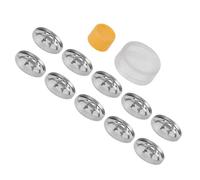 VBESTLIFE Juego de Herramientas de Ensamblaje de Botones de Cubierta Herramientas Duraderas para Hacer Botones Fácil de Usar para Entusiastas de la Artesanía Diámetro de 30 Mm Ideal para