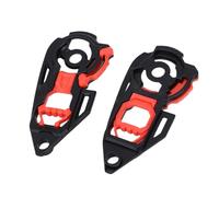 VBESTLIFE Juego de Placa de Engranaje de Visera Protectora para Casco Apto para AGV K1 K1S K3SV K5 K5S, Diseño Ajustable, Fácil Instalación, para Ciclistas