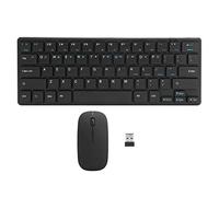 VBESTLIFE Juego de Teclado y Mouse, USB de 2.4G, Teclado y Mouse inalámbricos, Accesorios de computadora, sin Ruido, ergonómico