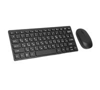 VBESTLIFE Juego de Teclado y Ratón Ruso, Combinación de Teclado y Ratón Inalámbricos 2,4G de 78 Teclas con Diseño Ergonómico de Inclinación, para Hablantes Estudiantes de Ruso
