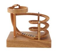 VBESTLIFE Kinetic Art Máquina de Movimiento Perpetuo Exquisito Juguete para Aliviar el Estrés Decoración de Escritorio para Oficina, Hogar, Artilugio Científico, Plástico, Acero Inoxidable, 640 G