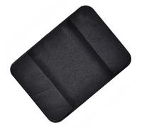 VBESTLIFE Kit De Almohadilla Silenciadora De Batería De Alta Elasticidad, Material De Espuma De Goma Negra, Juego De 10 Uds. De Reducción De Ruido para Práctica De Batería