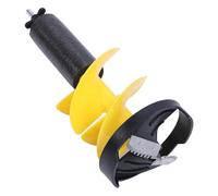 VBESTLIFE Kit de Barrena de Hielo Eléctrica de Primera Calidad, Gran Potencia, Perforación Suave para Pesca, Suministros de Invierno, Longitud de Hoja de 8 Pulgadas, Nailon/carburo de 17,7 Pulgadas