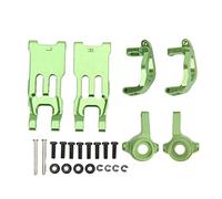 VBESTLIFE Kit de Brazo Oscilante RC Brazo de Suspensi¨®n Inferior Delantero con Copa de Direcci¨®n, Brazo Inferior Delantero HBX 1/18, Accesorios RC