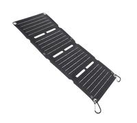 VBESTLIFE Kit de Cargador de Panel Solar Plegable, 40W, Silicio Monocristalino Ecológico, Carga Rápida, QC, Salida de Regulador USB Dual para Emergencia