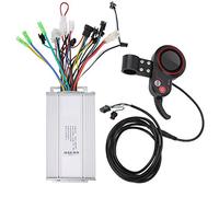 VBESTLIFE Kit de Control de Motor de Bicicleta Eléctrica, Controlador de Motor LH100 de 48V con LCD, Cambio de Pulgar 2 en 1 para Scooter Eléctrico, Bicicleta Eléctrica (500W)