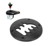 VBESTLIFE Kit de Modificación de Placa Media de Palanca de Cambios Corta de Tiro Corto con Amortiguación de Molde de 6 Velocidades con Palanca de 75mm para TH8A