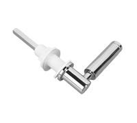 VBESTLIFE Kit de Repuesto de Manija de Descarga para Inodoro, de Repuesto para Cisterna de Inodoro, Brazo de Palanca con Cadena, Brazo Ajustable