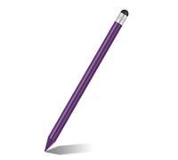 VBESTLIFE Lápiz óptico de Precisión, Lápiz Capacitivo para Pantalla Táctil y Lápiz de Carbón con Punta de Goma Suave, Universal para Tabletas y Teléfonos Inteligentes (Purple)