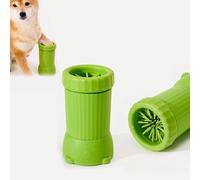 VBESTLIFE Lavador de Pies para Mascotas, Limpiador Portátil de Patas para Perros, Limpiador de Pies Fangosos, Ajuste Universal para Todos los Tamaños de Perros (GREEN)