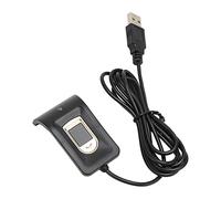 VBESTLIFE Lector de Huellas Dactilares, Reconocimiento de Calibración Automática de 360 Grados Lector de Huellas Dactilares USB Escáner Compatible con Diez Huellas Dactilares para Windows