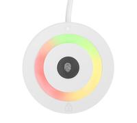 VBESTLIFE Lector de Huellas Dactilares USB de Escritorio, Wins Hello, Escáner de Huellas Dactilares con Control Táctil de 360° para Computadora Portátil Wins 10 11