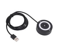 VBESTLIFE Lector de Huellas Dactilares USB para Wins 10 11, Escáner de Huellas Dactilares 360°Touch Reconocimiento Biométrico de Coincidencia Rápida para PC Portátil