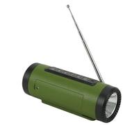 VBESTLIFE Linterna con Altavoz Bluetooth, Linterna Musical Bluetooth Multifuncional, Resistente Al Agua IPX5, Batería de 4000 MAh, para Acampar Al Aire Libre (Green)