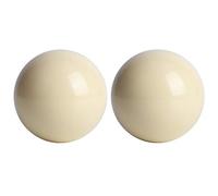 VBESTLIFE - Lote de 2 Piezas en r¡§§ |sine Blanche Billard Formation Bola de Cola estándar Dia 5,72 cm r¡§ Billar Práctica Pelota,