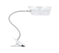 VBESTLIFE Lupa Grande con Clamp/Holder Resistente 4X con Manguera Flexible para Reparaciones y Manualidades, Fácil Ajuste para Personas Mayores, Material Metálico