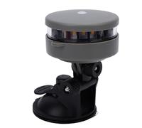 VBESTLIFE Luz de Navegación para Barcos, Luz de Ancla LED con Visibilidad de 2 Nm y Base de Ventosa, de Popa con Batería Impermeable Ip67 para Kayak, Canoa, Remo, Blanco Cálido Portátil