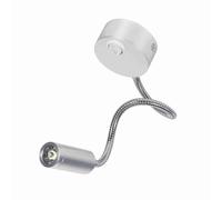VBESTLIFE Luz de Pared LED, Lámpara de Lectura Blanca Fría con Cuello de