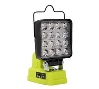 VBESTLIFE Luz de Trabajo LED Inalámbrica a Batería, 38 W, 16 Cuentas