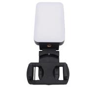 VBESTLIFE Luz de Video LED RGB para el Teléfono con Clip, Girando 5 Temperatura de Color de 2000 MAh Batería Portátil Luz de Selfie a Todo Color para Fotografía