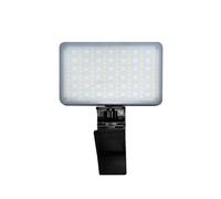 VBESTLIFE Luz LED Portátil para Selfies, Iluminación de Videoconferencia con Clip, CRI 90+, 2700K-6500K, 1800mAh Recargable, para Teléfono, Cámara Web y Computadora Portátil