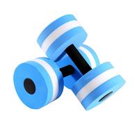 VBESTLIFE Mancuernas de Aeróbic Acuático EVA, Mancuernas de Espuma Acuática para Ejercicios Acuáticos con Alta Flotabilidad, Juego de para Ejercicios de Piscina para Natación