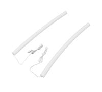 VBESTLIFE Manga de Tubo de Refrigeración por Agua ARGB de 2 Piezas, Tubería Refrigerada por Agua ARGB con 16,8 Millones de Colores Programables para de Refrigeración por Agua, 5 V, 3