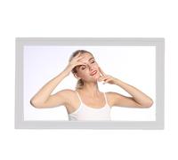 VBESTLIFE Marco de Fotos Digital WiFi de 18.5 Pulgadas con Pantalla Táctil y Memoria de 32 GB | Pantalla LED HD y Múltiples Idiomas | Compartir a Distancia y Rotar Automáticamente (Enchufe de la UE)