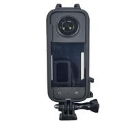 VBESTLIFE Marco para Insta360 One X3, Marco Protector de Cámara de Acción Panorámica para Insta360 One X3, Carcasa de Plástico con 2 Interfaces de Zapata Fría