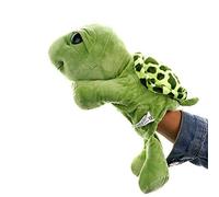 VBESTLIFE Marioneta de Mano de Animal, Juguete de Peluche Suave para Juegos Imaginativos para y Niños, 30 Cm de Edad aplicable: 7-14 Años Aula/Iglesia Felpa (Green)