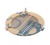 VBESTLIFE Máscara de Enfoque de Telescopio, Máscara de Enfoque de Telescopio Bahtinov Máscara de Enfoque de Acrílico de 100 a 140 Mm para Astrofotografía, para Dobsonianos, para Mak CAS, para SCT